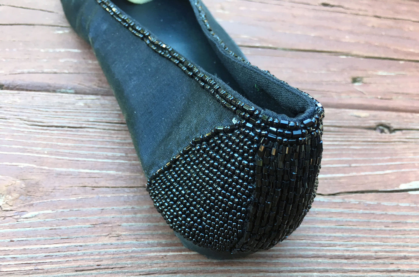 Ballet Slipper - Black - Sizes 6-SALE