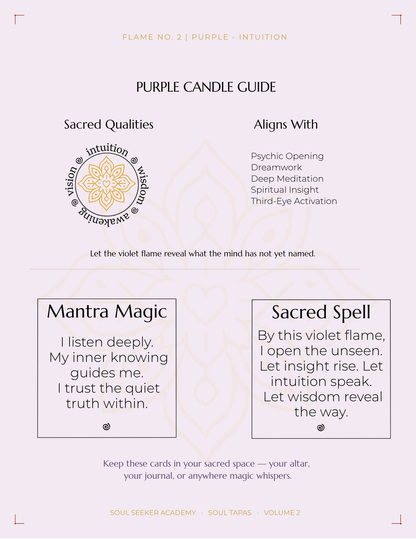 Soul Tapas Volume Two — The Nine Flames