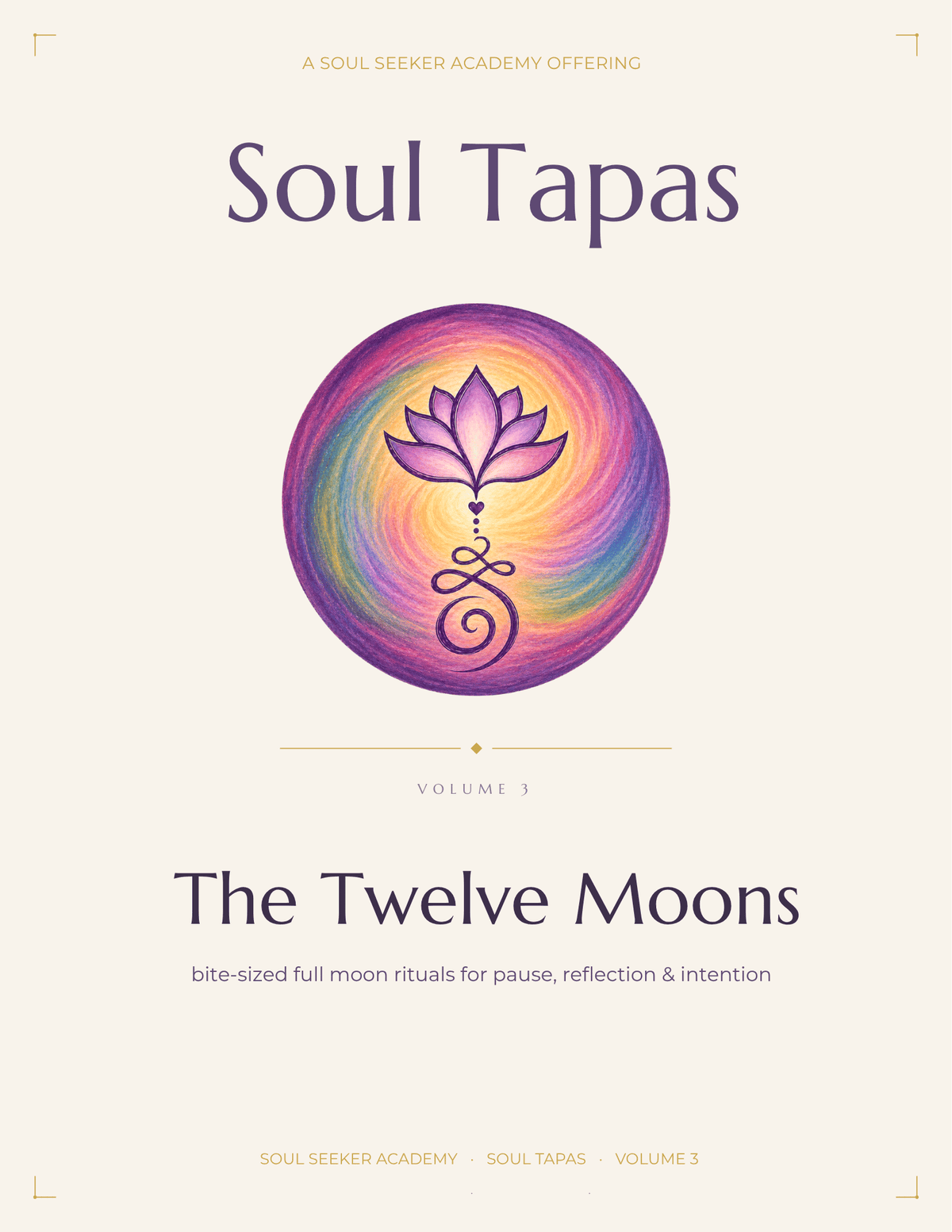 Soul Tapas Volume Three — The Twelve Moons