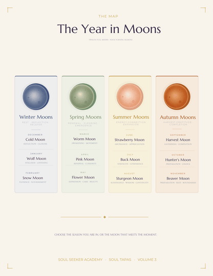 Soul Tapas Volume Three — The Twelve Moons