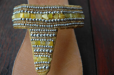 Athena Sandal - Gold - Sizes 6-7-10-SALE